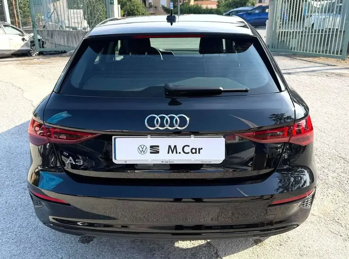 Usata Audi A3 Comfort 131 CV (96 kW) 2022 Nero Berlina