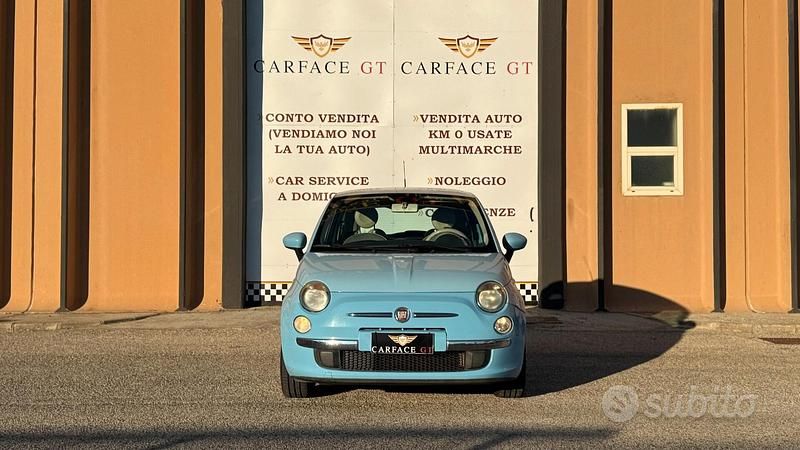 Usata Fiat 500 69 CV (50 kW) 2010 Blu Berlina