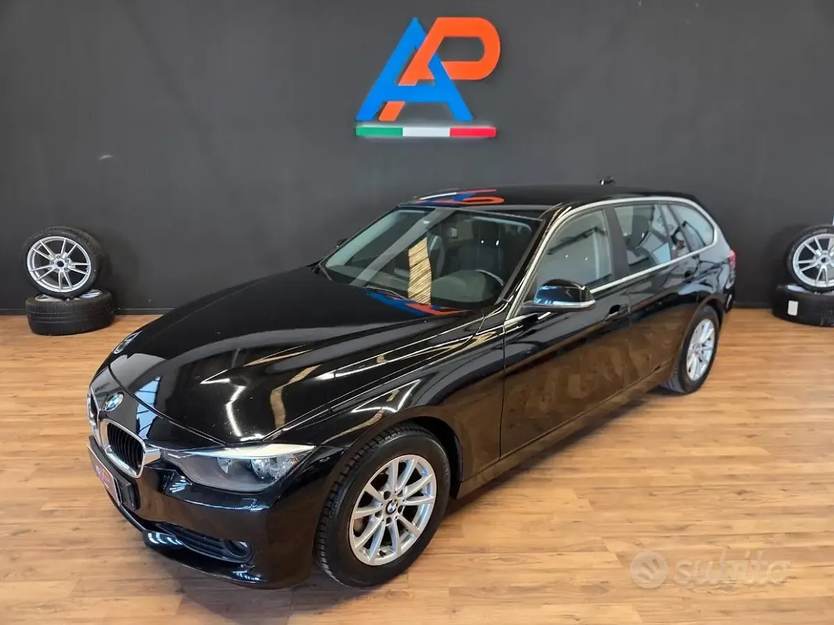 Usata BMW 316 Efficient Dynamics 116 CV (85 kW) 2014 Nero Station wagon