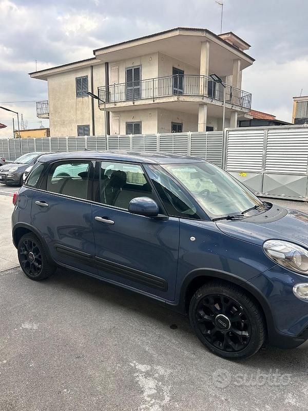 Usata Fiat 500L Cross 95 CV (69 kW) 2021 Blu Monovolume