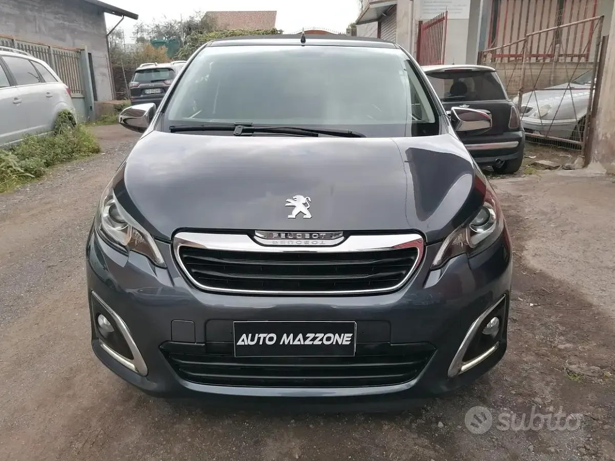 Usata Peugeot 108 82 CV (60 kW) 2017 Grigio Berlina