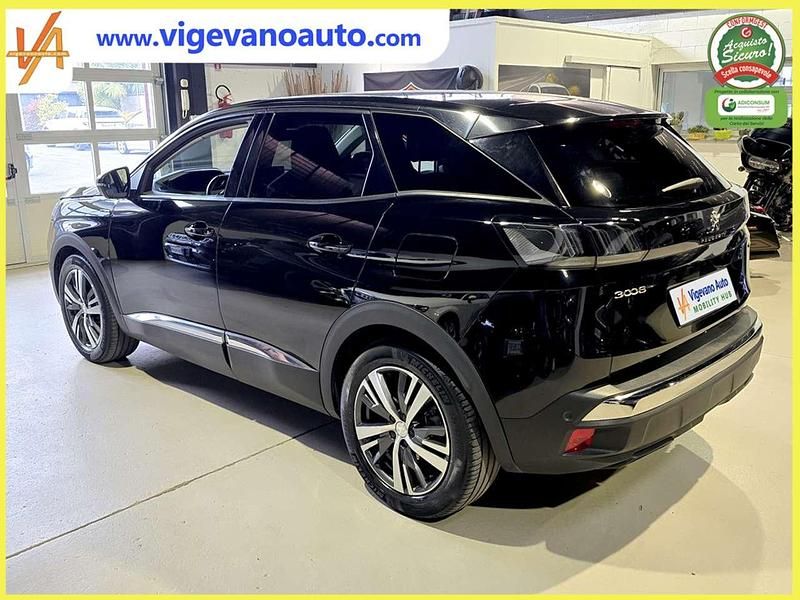 Usata Peugeot 3008 Allure 181 CV (133 kW) 2022 Nero SUV