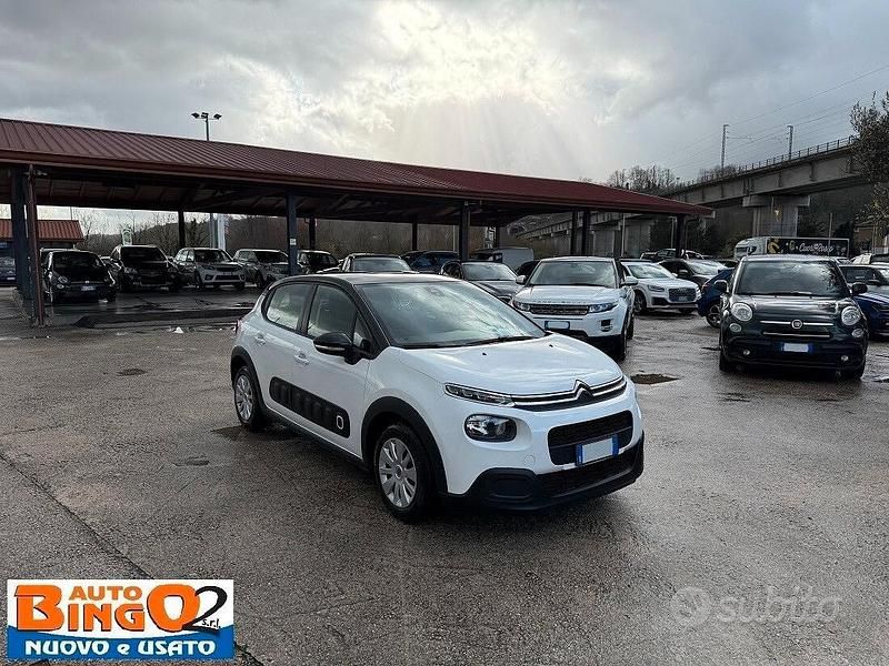 Usata Citroën C3 Feel 102 CV (75 kW) 2020 Bianco Utilitaria