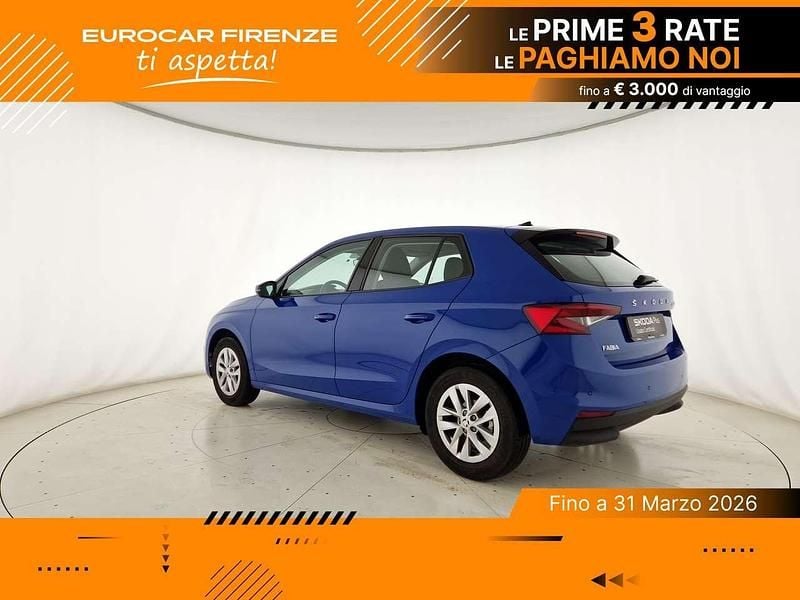 Usata Skoda Fabia Ambition 65 CV (47 kW) 2023 Blu mediterraneo Berlina