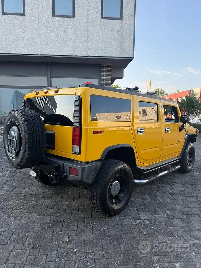 Usata Hummer H2 322 CV (236 kW) 2005 Giallo SUV