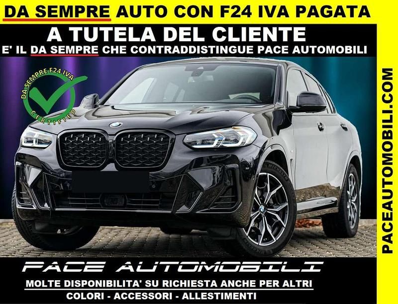 Nero Usata 2022 BMW X4 M Sport SUV | 54.500 € (Molto cara) - Immagine 1/2