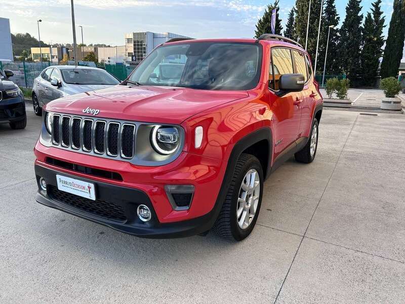 Usata Jeep Renegade Limited 140 CV (102 kW) 2019 Rosso SUV