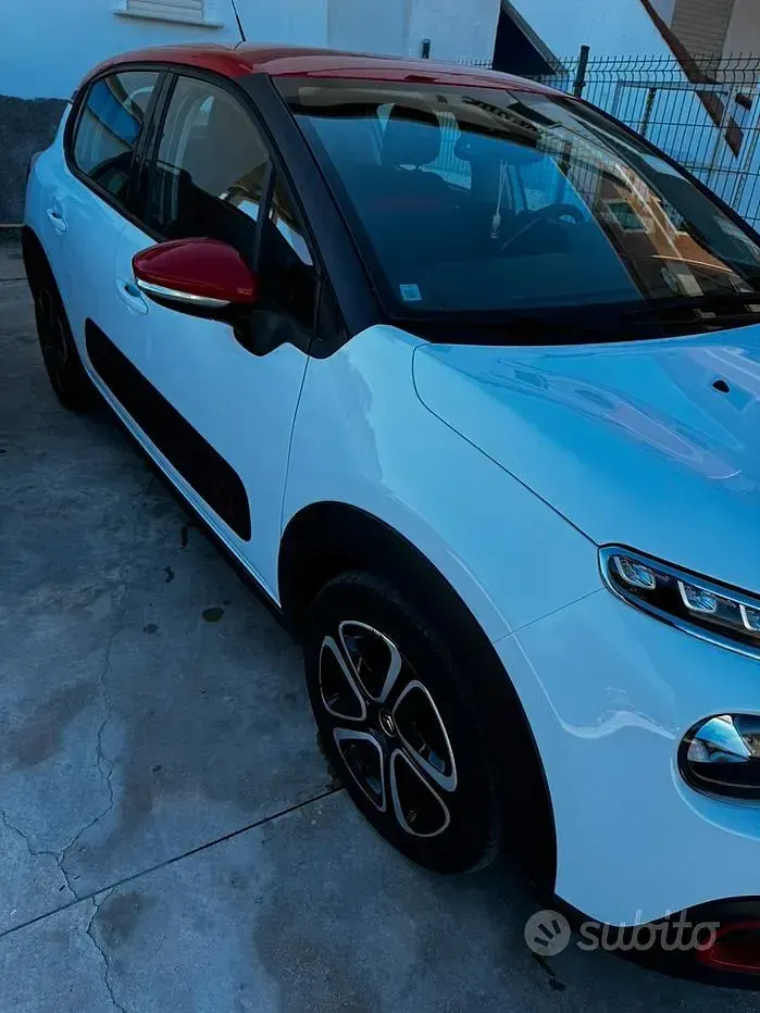 Usata Citroën C3 75 CV (55 kW) 2017 Bianco Berlina