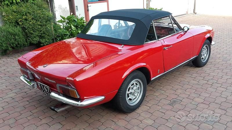Usata Fiat 124 Spider 1970 Rosso Cabrio