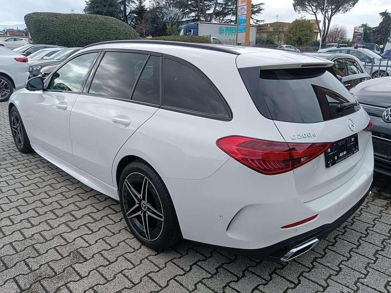 Usata Mercedes C200 Advanced 163 CV (119 kW) 2025 Bianco Station wagon