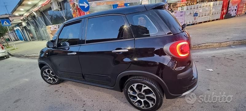 Usata Fiat 500L Cross 95 CV (69 kW) 2019 Nero Monovolume