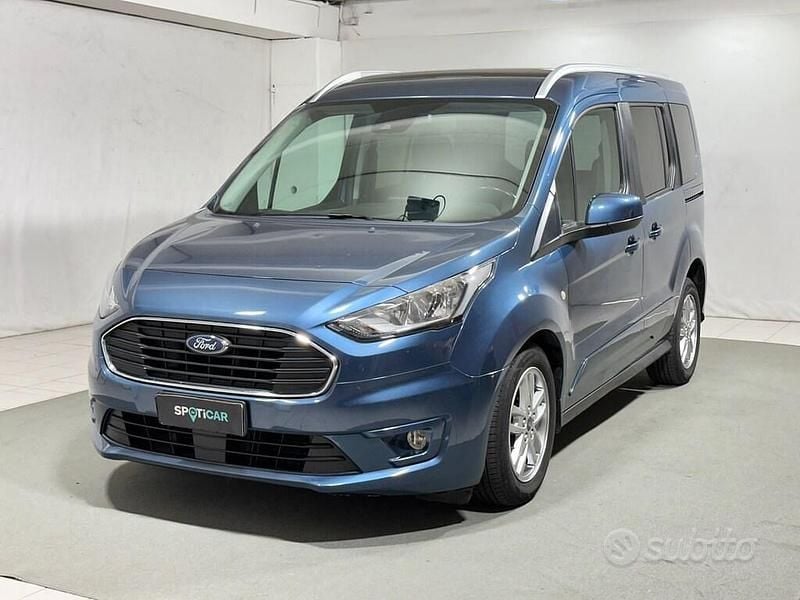 Usata Ford Tourneo Connect Titanium 120 CV (88 kW) 2020 Blu Monovolume