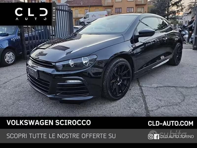 Usata VW Scirocco 160 CV (117 kW) 2009 Nero Coupé