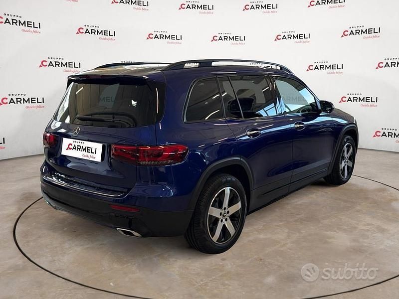 Usata Mercedes GLB200 Night 150 CV (110 kW) 2023 Blu SUV