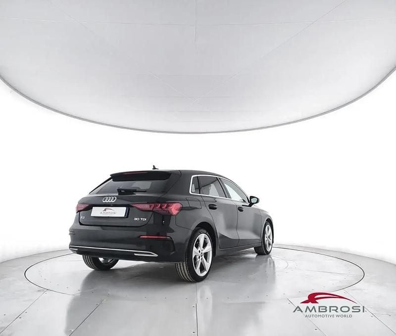 Usata Audi A3 Advanced 116 CV (85 kW) 2022 Nero Berlina