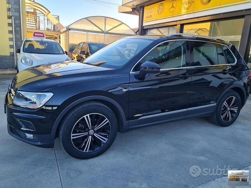 Usata VW Tiguan Sportline 150 CV (110 kW) 2019 Nero SUV