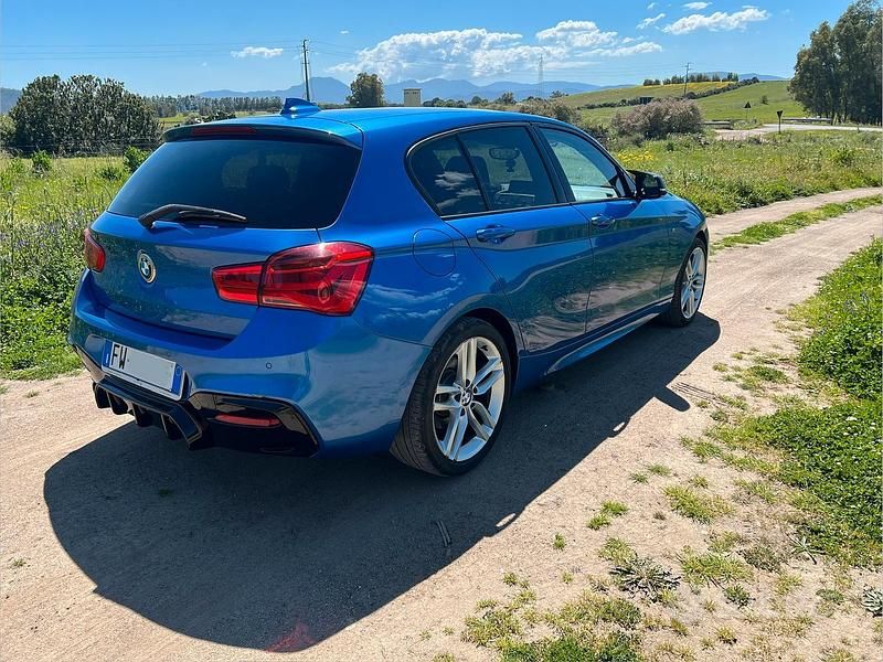 Usata BMW 116 M Sport 2015 Blu Utilitaria