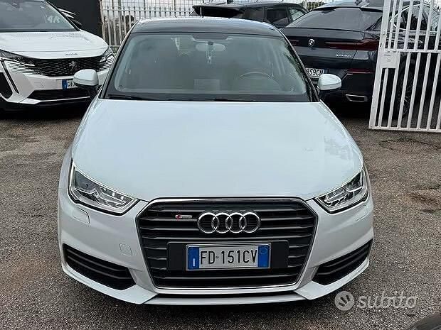 Usata Audi A1 S-Line 116 CV (85 kW) 2016 Bianco Utilitaria