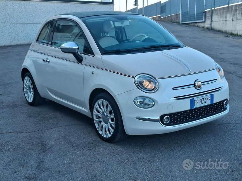 Usata Fiat 500C Collezione 69 CV (50 kW) 2018 Beige Cabrio