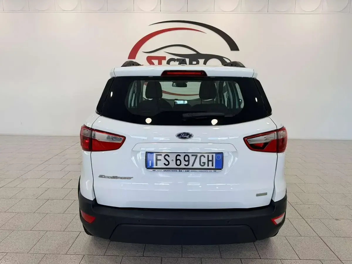 Usata Ford Ecosport Titanium 99 CV (72 kW) 2018 Bianco SUV