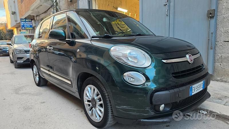 Usata Fiat 500L Easy 105 CV (77 kW) 2014 Verde Monovolume