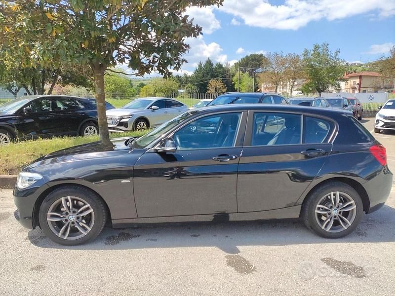 Usata BMW 116 116 CV (85 kW) 2016 Nero Utilitaria