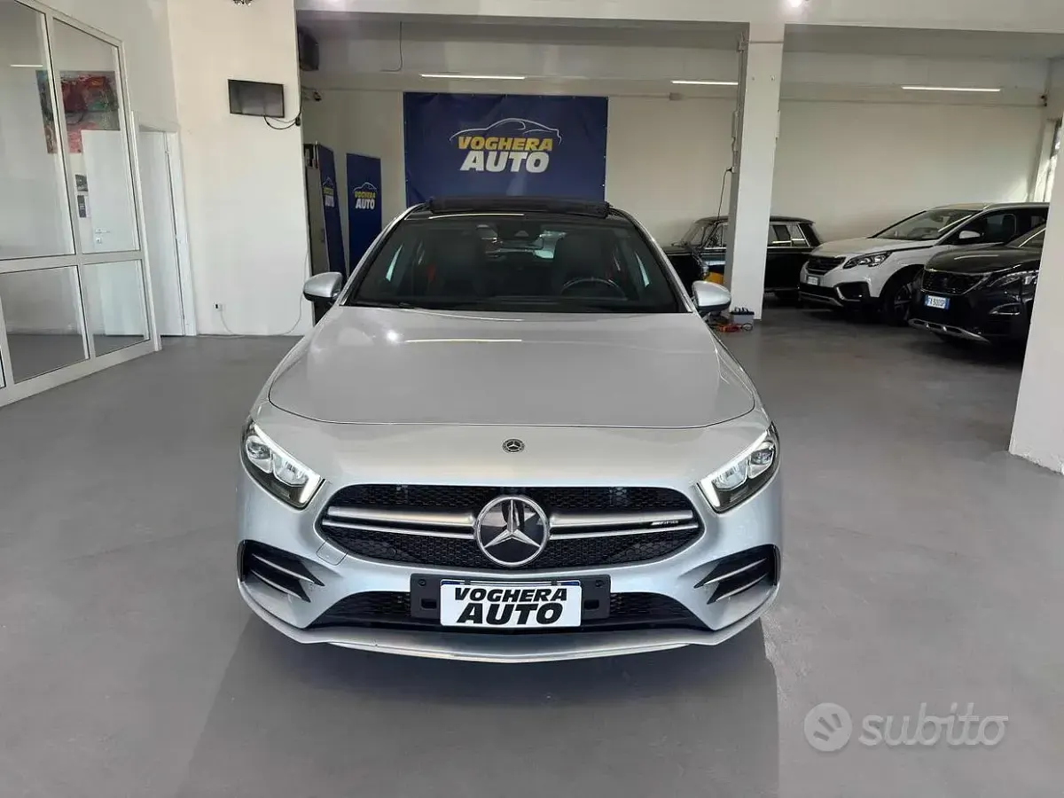 Begagnad Mercedes A35 AMG AMG 306 HK (225 kW) 2020 Grå Sedan
