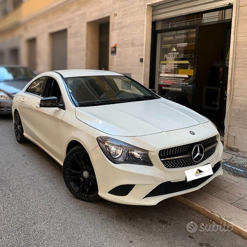 Usata Mercedes CLA180 Premium 109 CV (80 kW) 2014 Bianco Berlina
