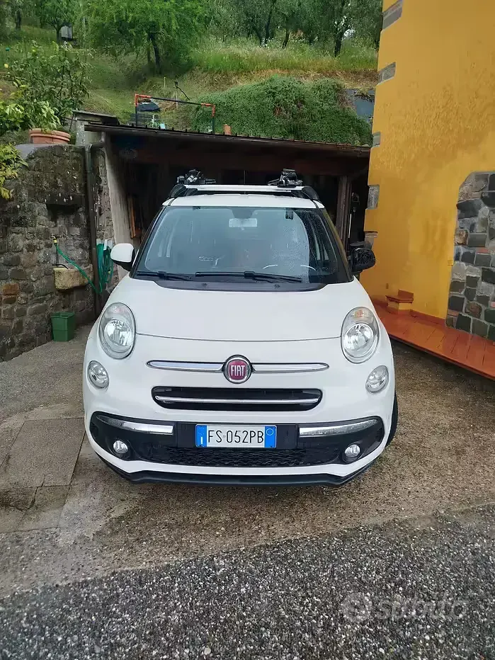 Usado Fiat 500L 120 CV (88 kW) 2018 Blanco Monovolumen