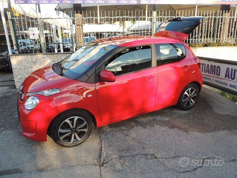 Usata Citroën C1 Shine 72 CV (52 kW) 2021 Rosso Utilitaria