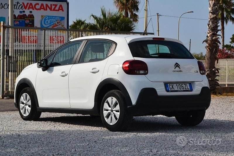 Usata Citroën C3 Feel 83 CV (61 kW) 2022 Bianco Berlina