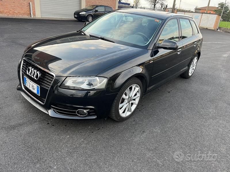 Usata Audi A3 Ambition 140 CV (102 kW) 2011 Nero Berlina