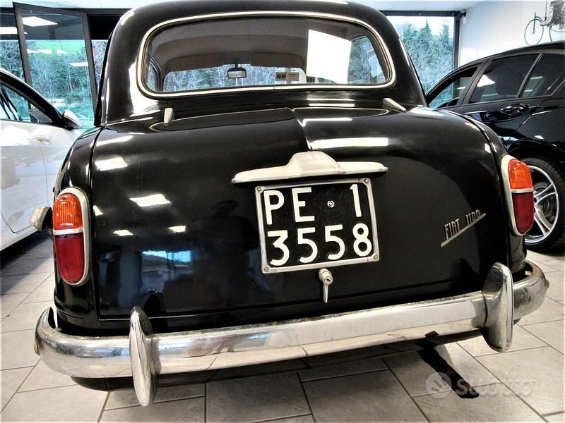 Usata Fiat 1100 1950 Nero Berlina