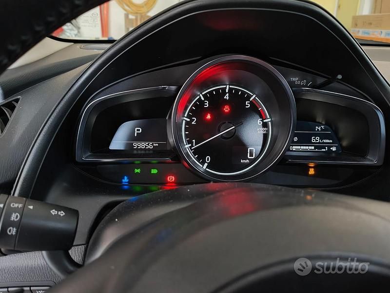 Usata Mazda CX-3 116 CV (85 kW) 2019 Rosso SUV