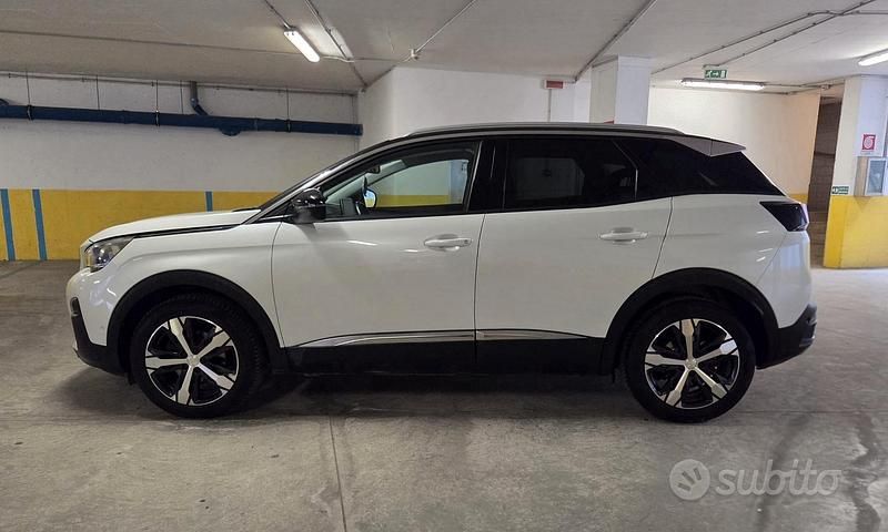 Usata Peugeot 3008 130 CV (95 kW) 2018 Bianco SUV