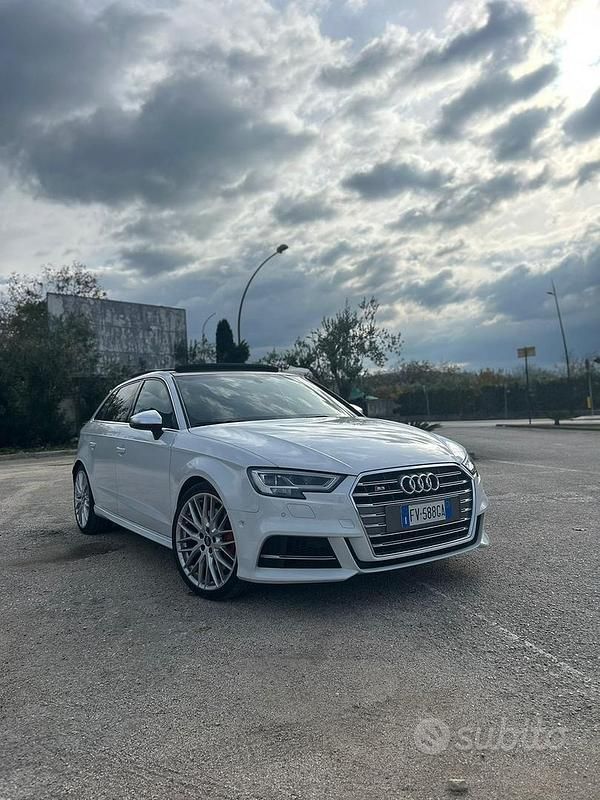 Usata Audi S3 Sportback 2019 Bianco Utilitaria
