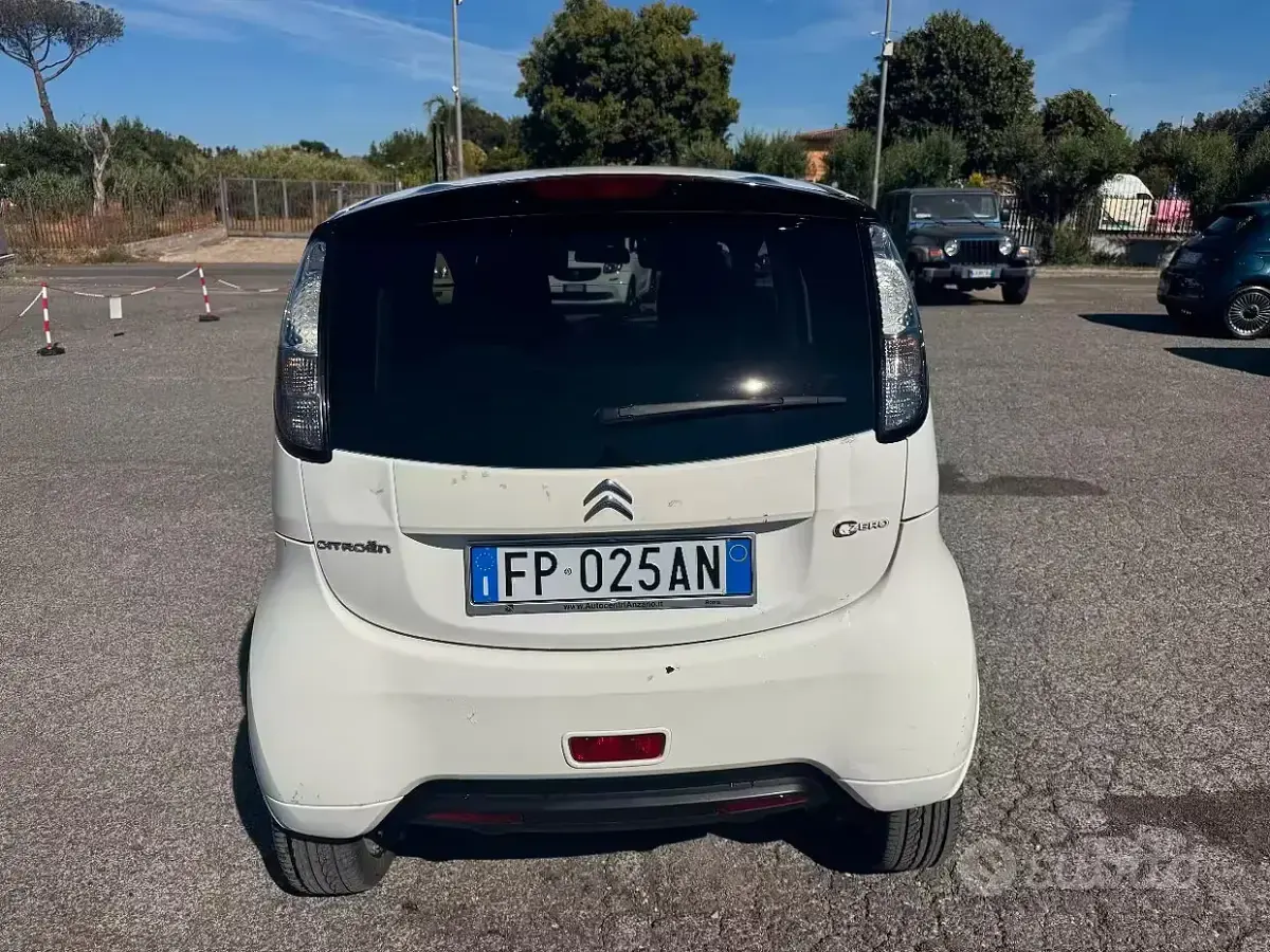 Usata Citroën C-zero Seduction 35 kW (48 CV) 2018 Bianco Utilitaria