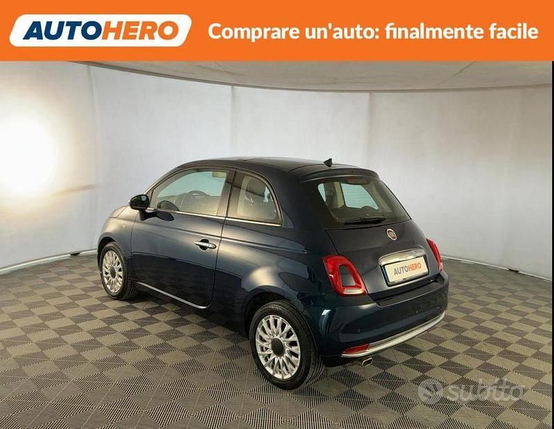 Usata Fiat 500 69 CV (50 kW) 2019 Blu Utilitaria
