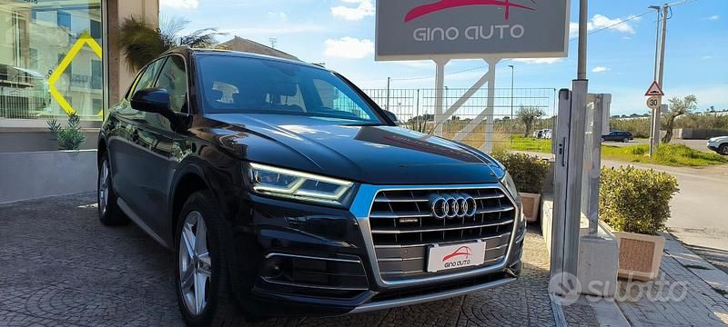 Usata Audi Q5 S-Line 190 CV (139 kW) 2019 Blu SUV