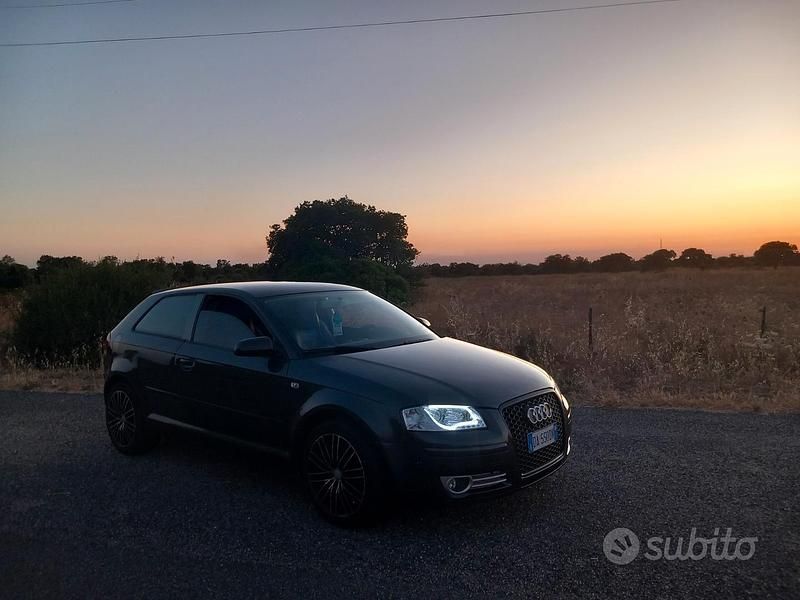 Usata Audi A3 140 CV (102 kW) 2006 Grigio Utilitaria