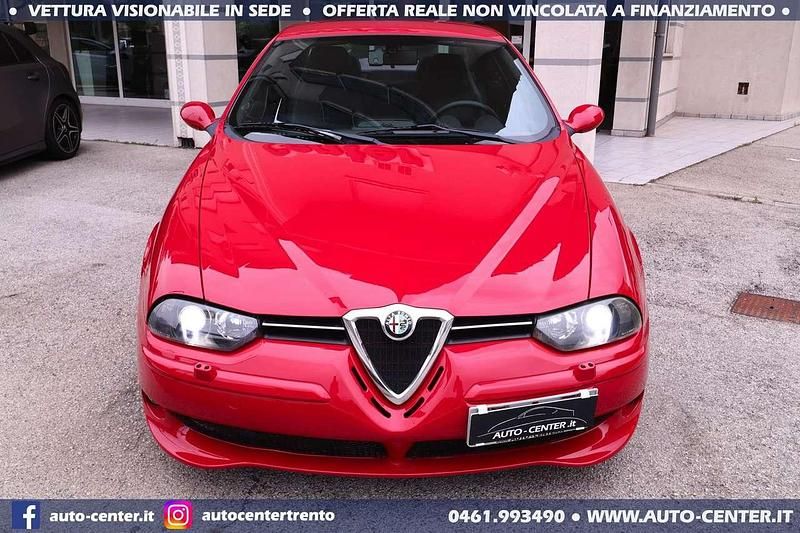 Usata Alfa Romeo 156 GTA 250 CV (183 kW) 2005 Rosso Berlina