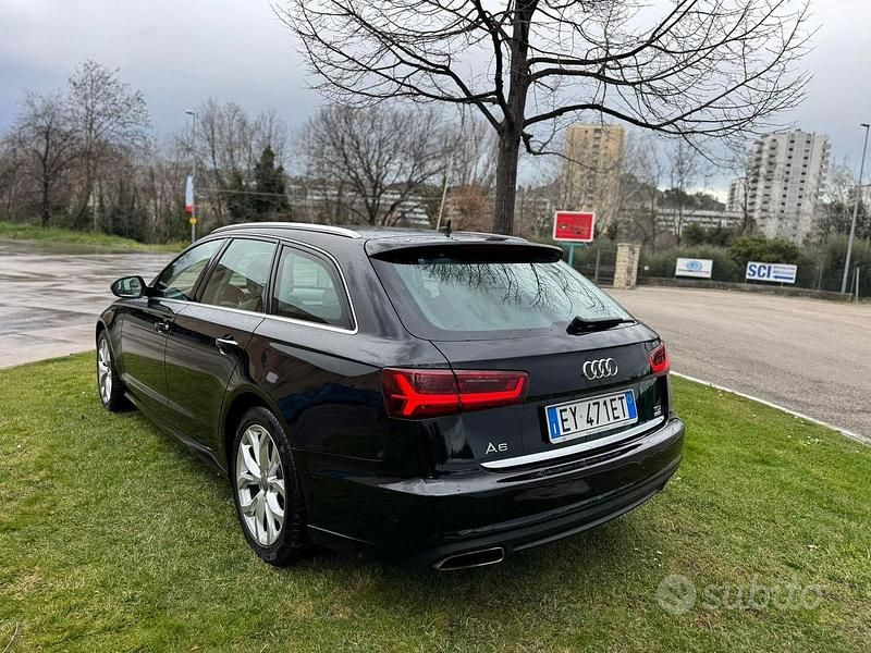 Usata Audi A6 190 CV (139 kW) 2016 Nero Station wagon