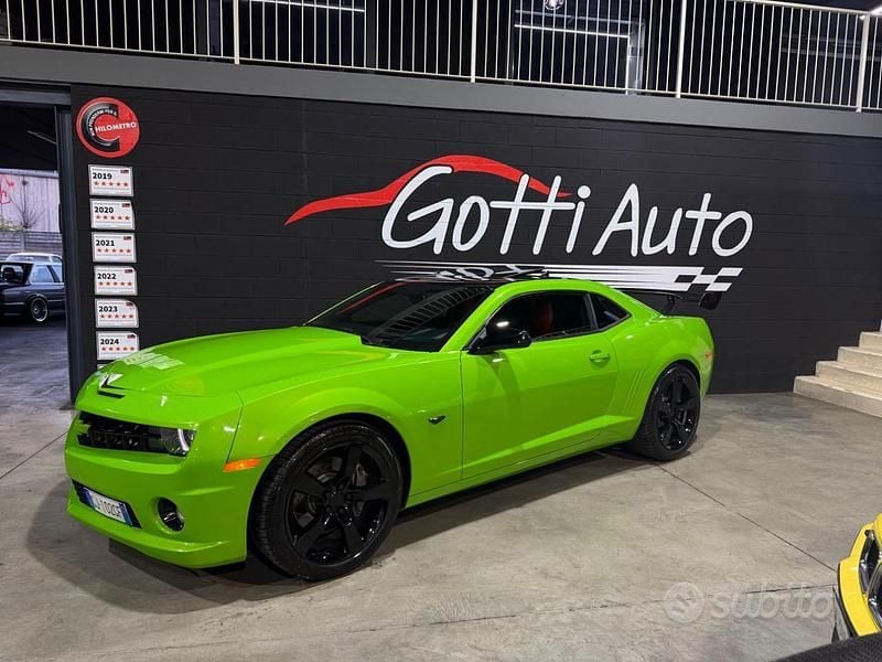 Usata Chevrolet Camaro 324 CV (238 kW) 2012 Verde Coupé