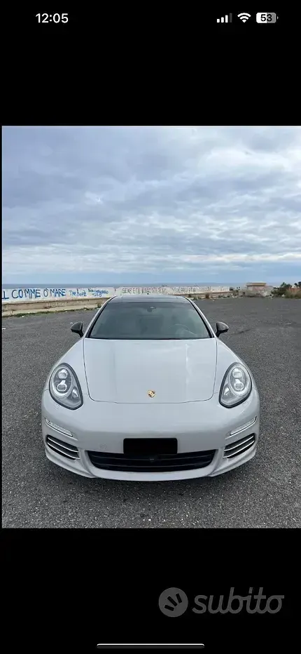 Usata Porsche Panamera 420 CV (308 kW) 2013 Grigio Utilitaria