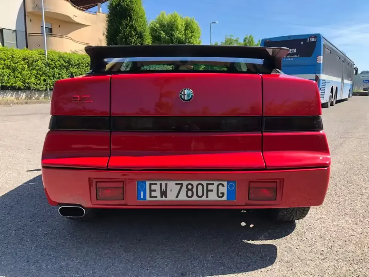 Usata Alfa Romeo SZ/RZ 210 CV (154 kW) 1992 Rosso Coupé
