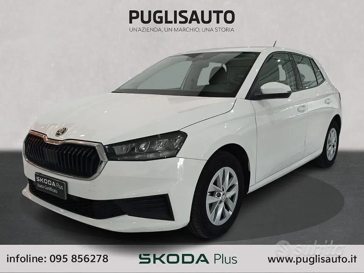 Usata Skoda Fabia Ambition 80 CV (58 kW) 2023 Bianco Utilitaria
