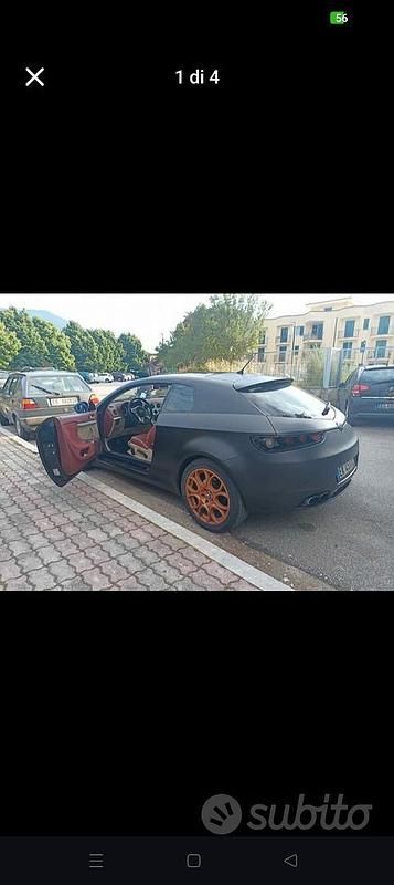 Usata Alfa Romeo Brera 260 CV (191 kW) 2006 Nero Coupé