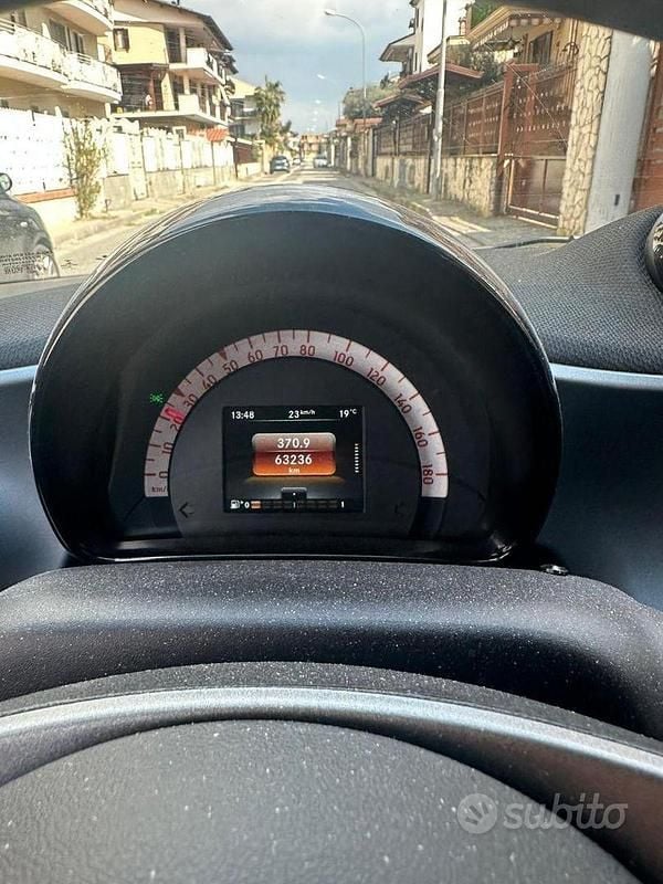 Usata Smart ForFour Passion 71 CV (52 kW) 2019 Nero Utilitaria