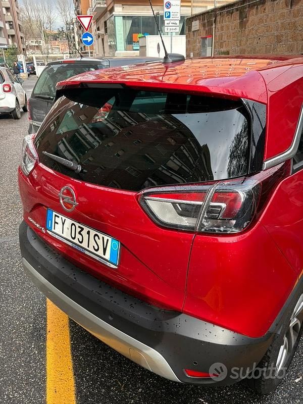 Usata Opel Crossland X 83 CV (61 kW) 2020 Rosso SUV