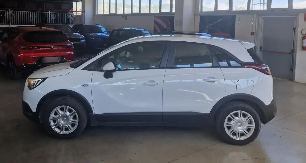 Usata Opel Crossland X S 99 CV (72 kW) 2017 Bianco SUV